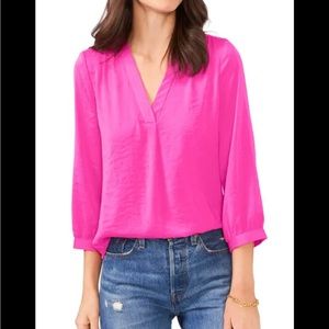 Vince Camuto Pink Blouse
